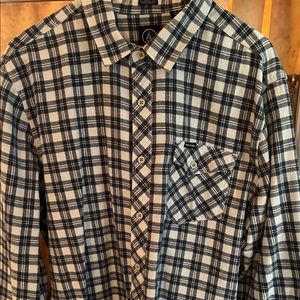 Volcom Men’s flannel shirt Size L